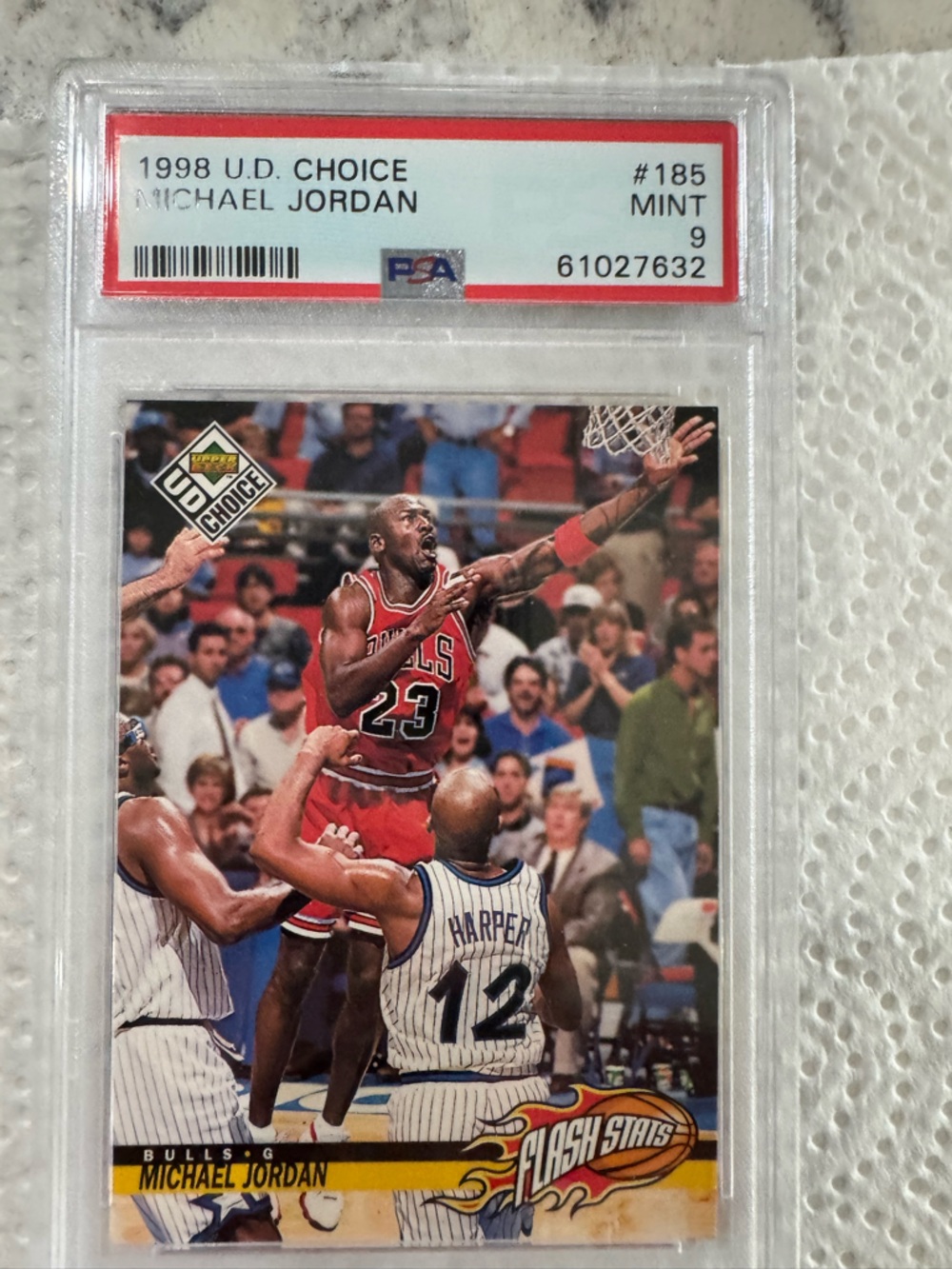 Upper Deck Choice 1998 Flash Stats Trading Card - Red